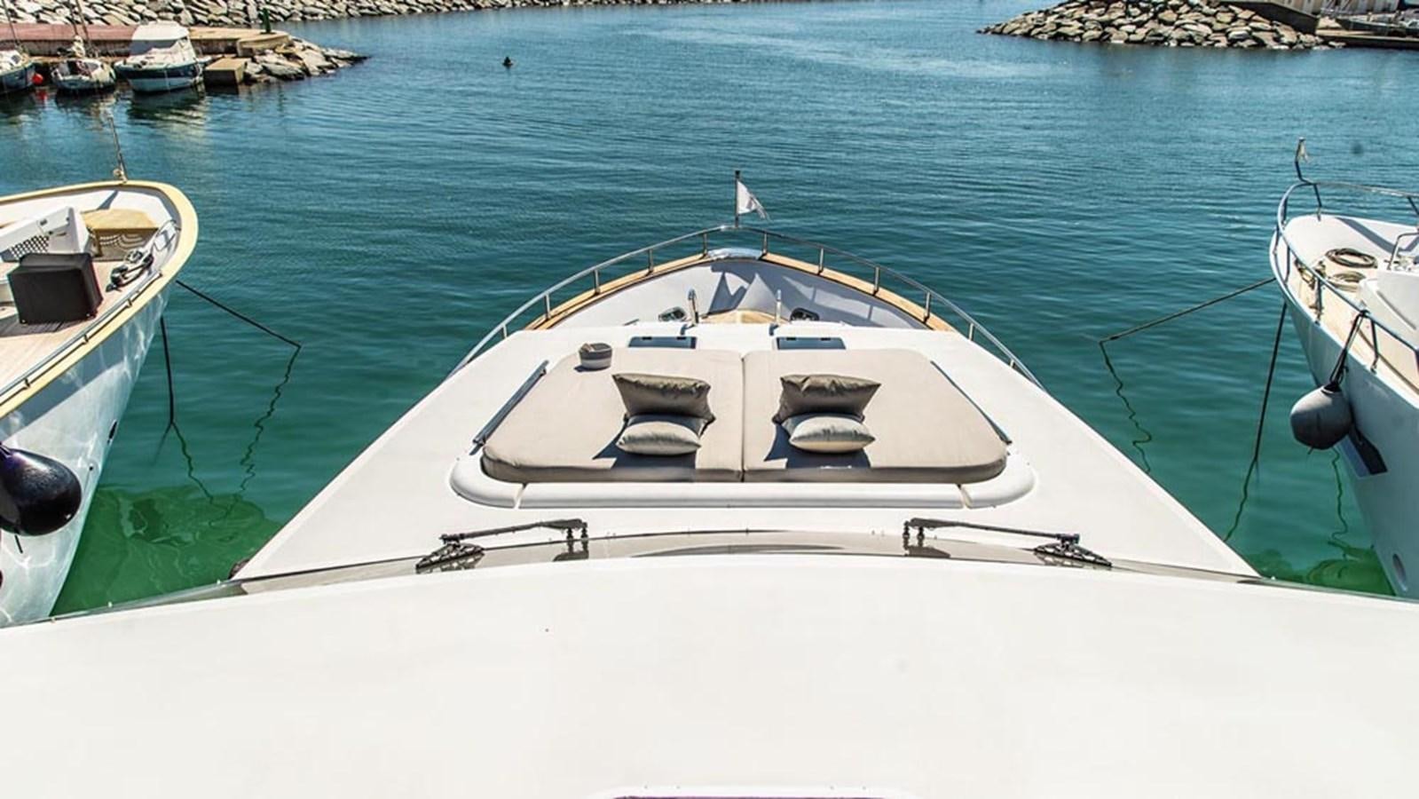 a boat on the water aboard SEVEN YOU Yacht for Sale
