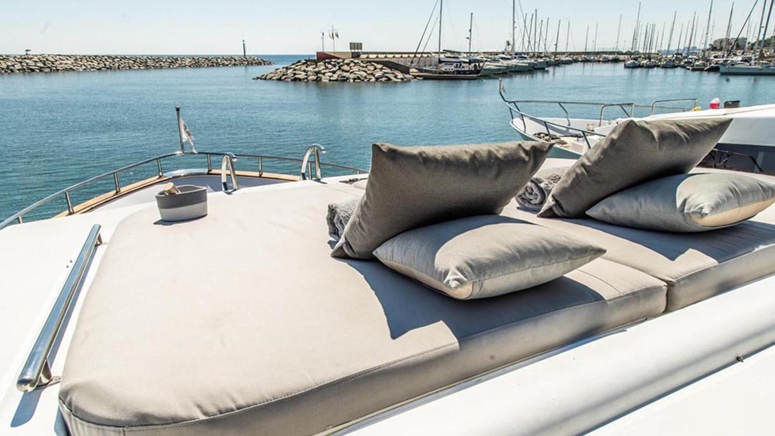 a boat on the water aboard SEVEN YOU Yacht for Sale
