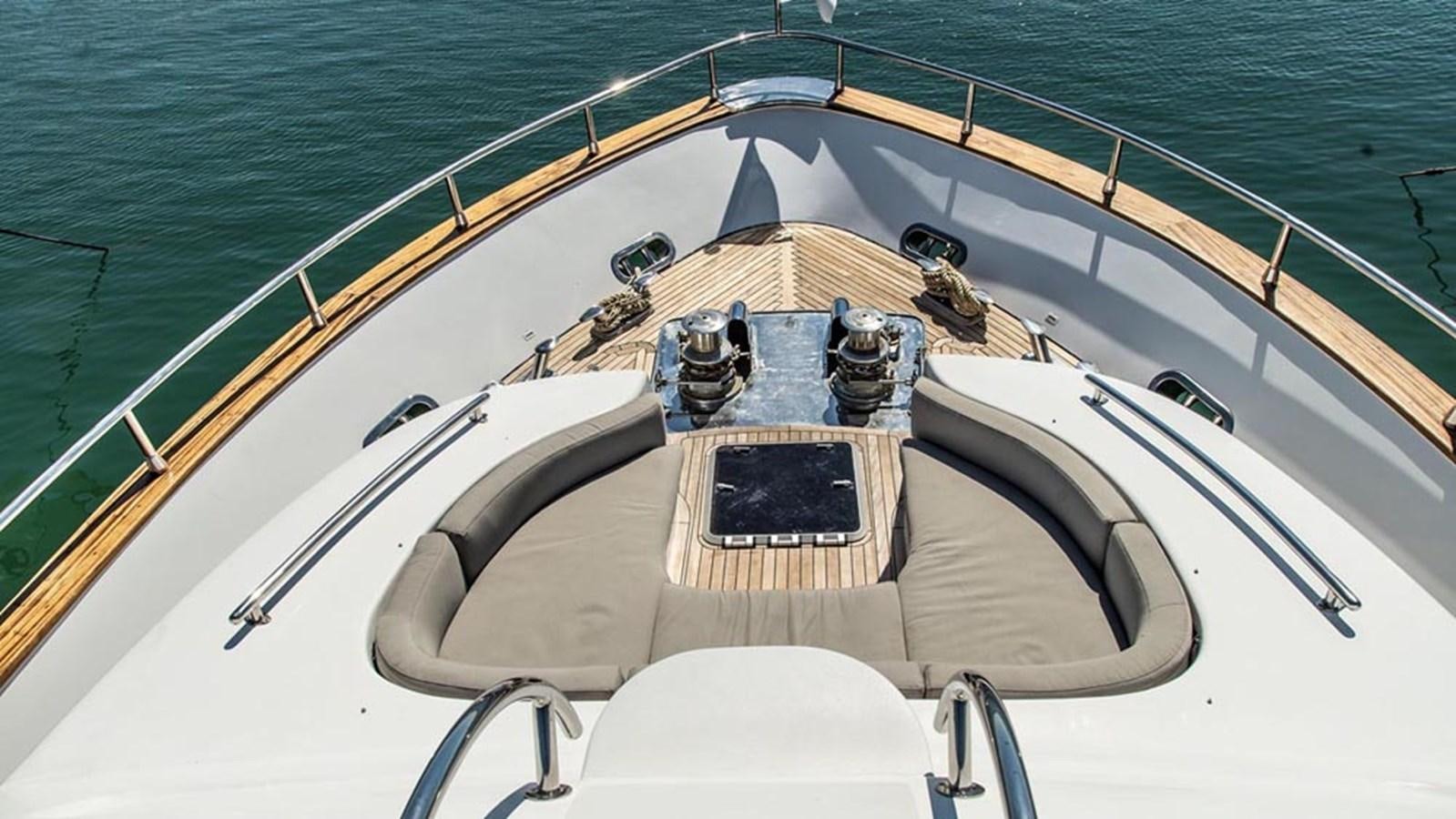 a boat on the water aboard SEVEN YOU Yacht for Sale
