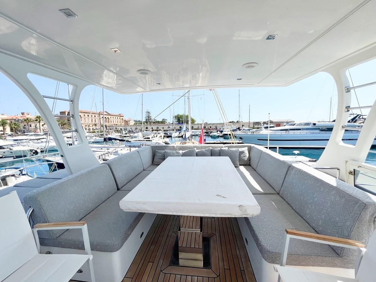 a boat on the water aboard BLUE DEER Yacht for Sale