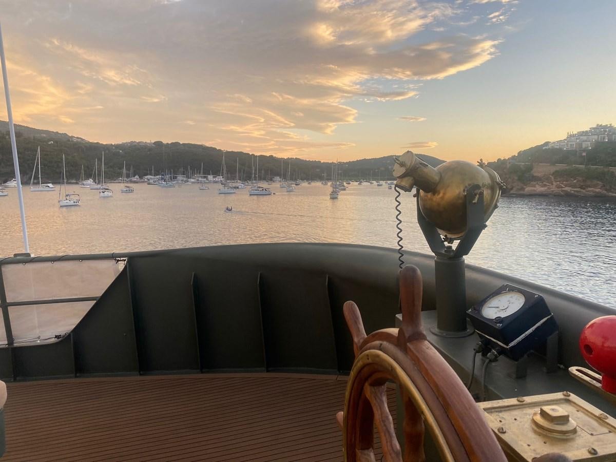 a boat on the water aboard SAN GENNARO Yacht for Sale