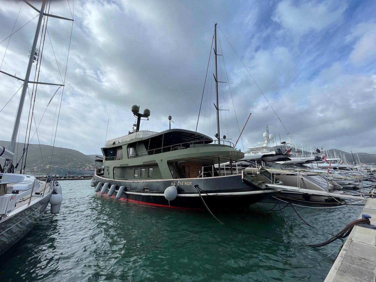 a boat in the water aboard SAN GENNARO Yacht for Sale