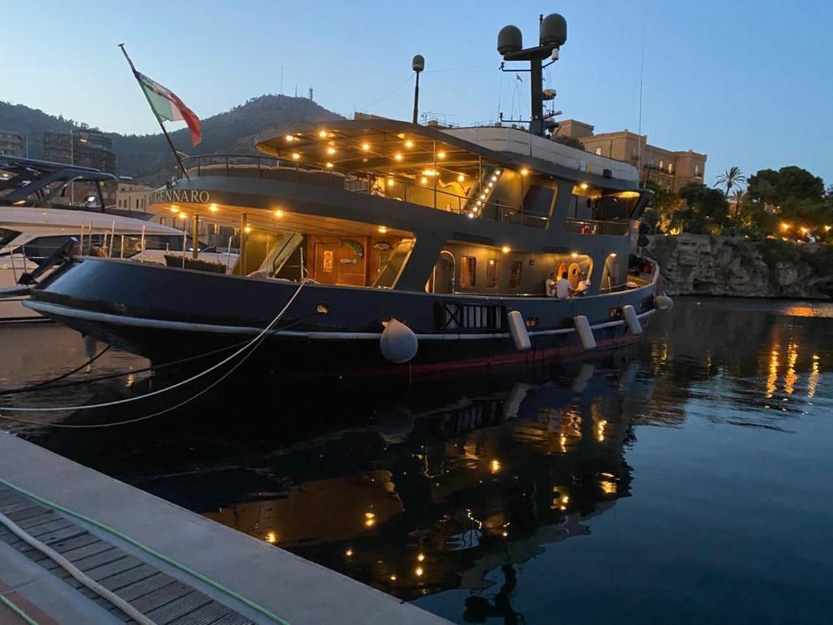 a boat on the water aboard SAN GENNARO Yacht for Sale