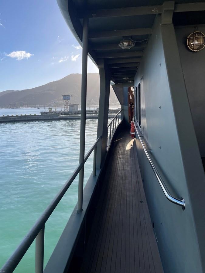 a boat on the water aboard SAN GENNARO Yacht for Sale