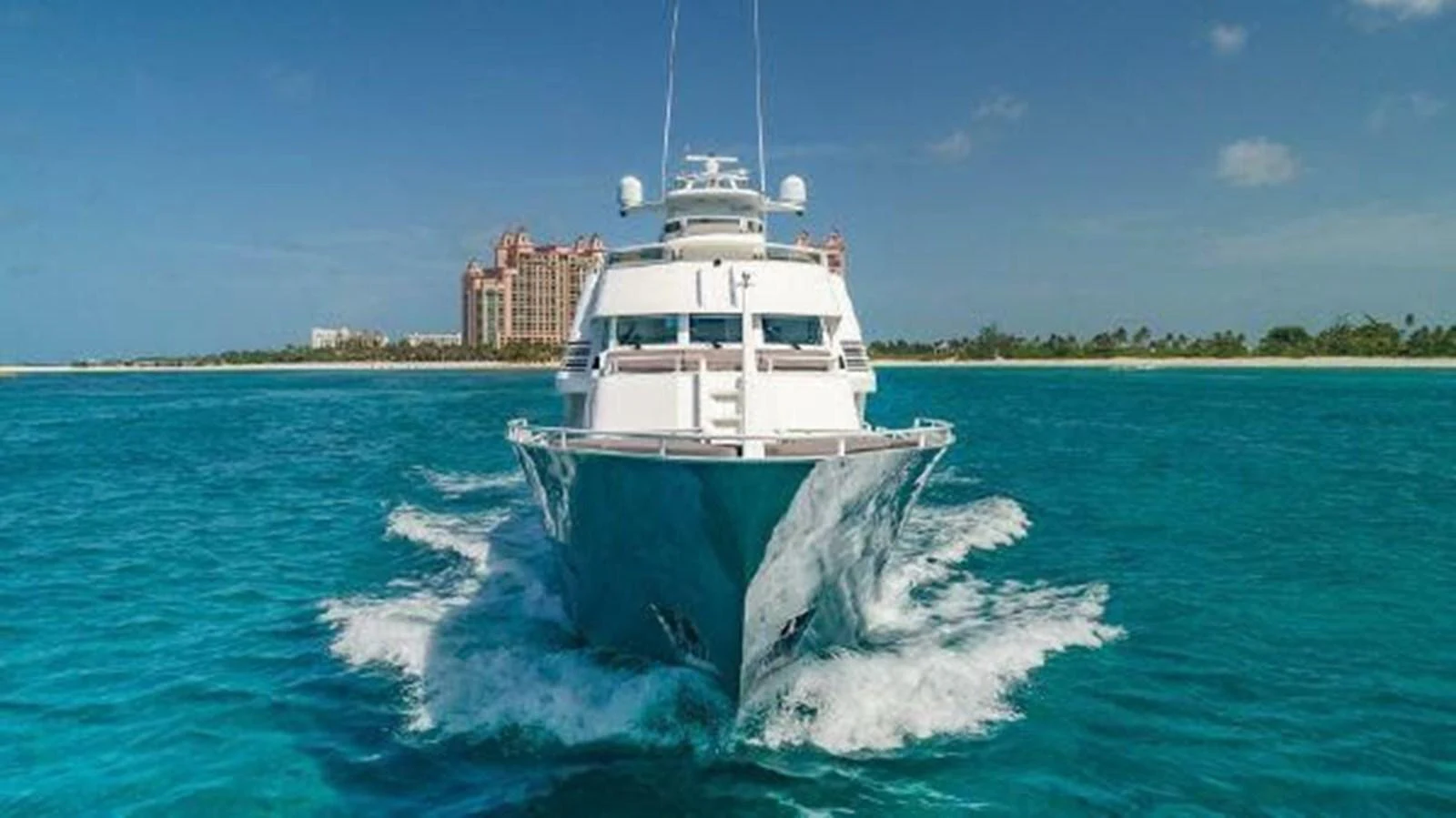 a boat on the water aboard ROGUE Yacht for Sale