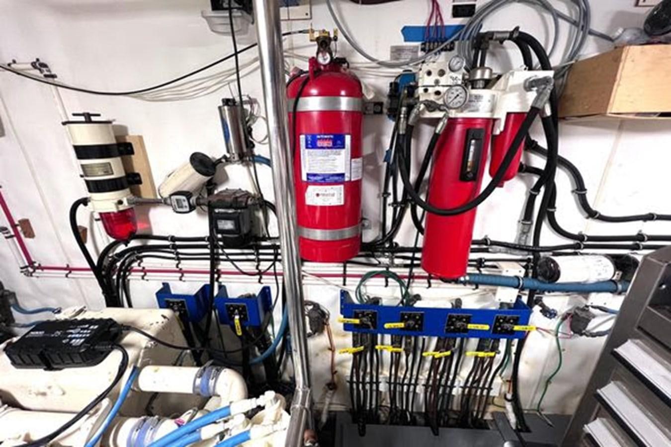 a group of electrical equipment aboard NORTHER VENTURE Yacht for Sale