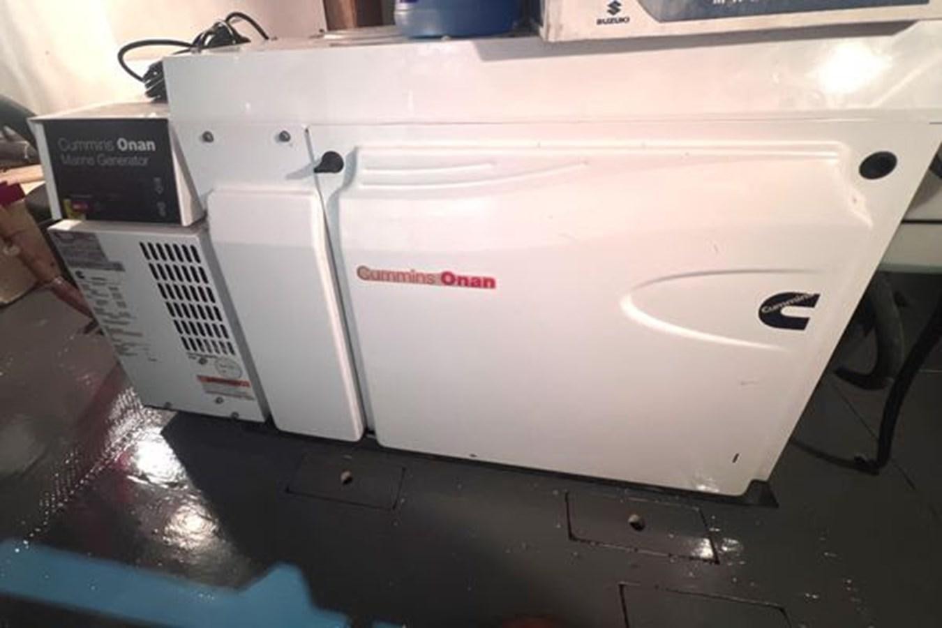 a white rectangular object with a black label on it aboard NORTHER VENTURE Yacht for Sale