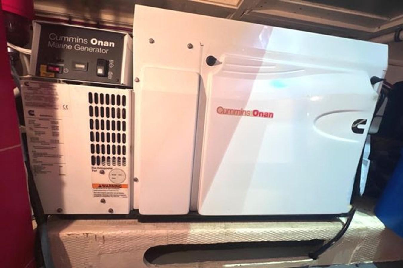 a white machine with a screen aboard NORTHER VENTURE Yacht for Sale