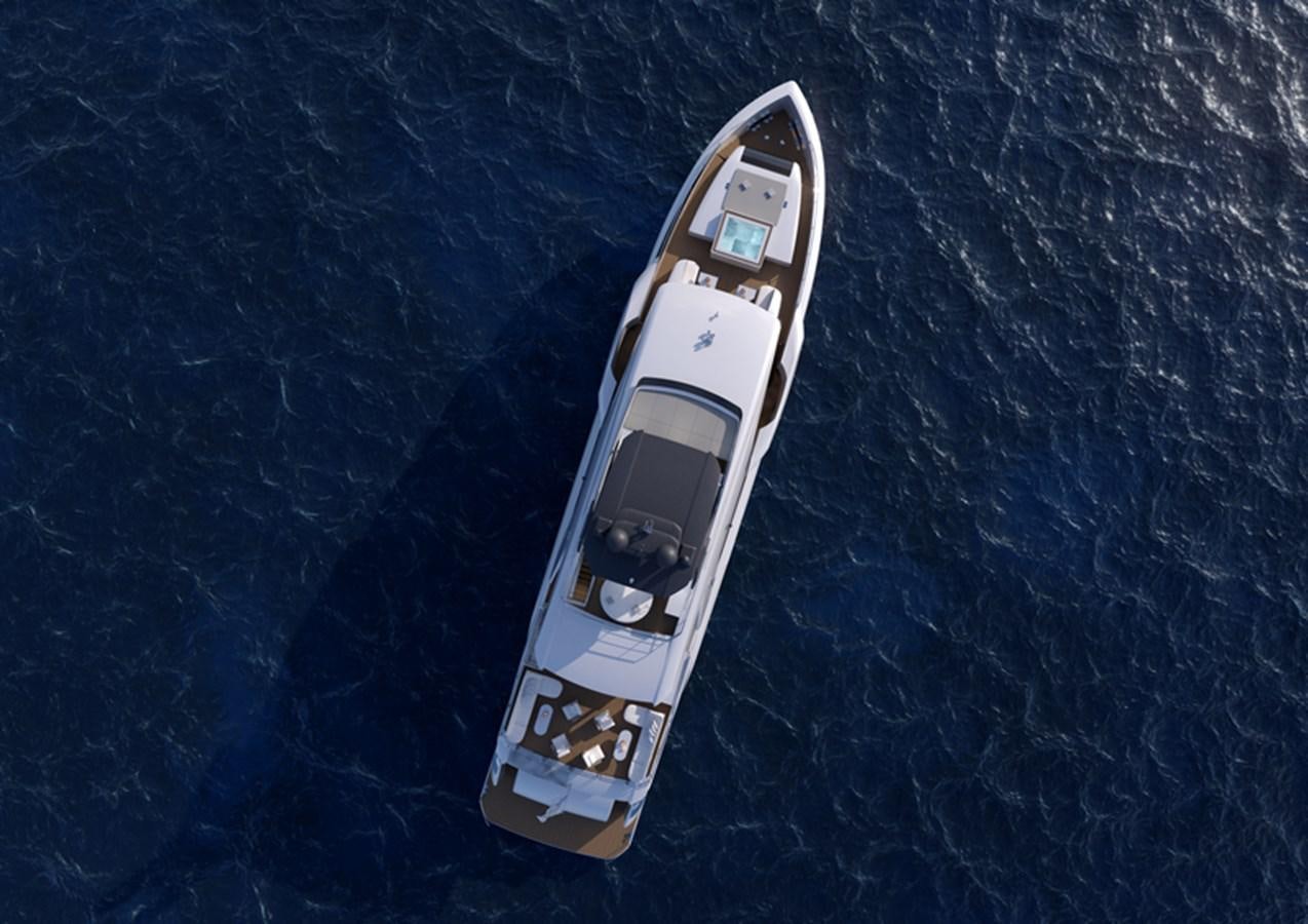 a silver and gold object aboard HORIZON FD130 Yacht for Sale