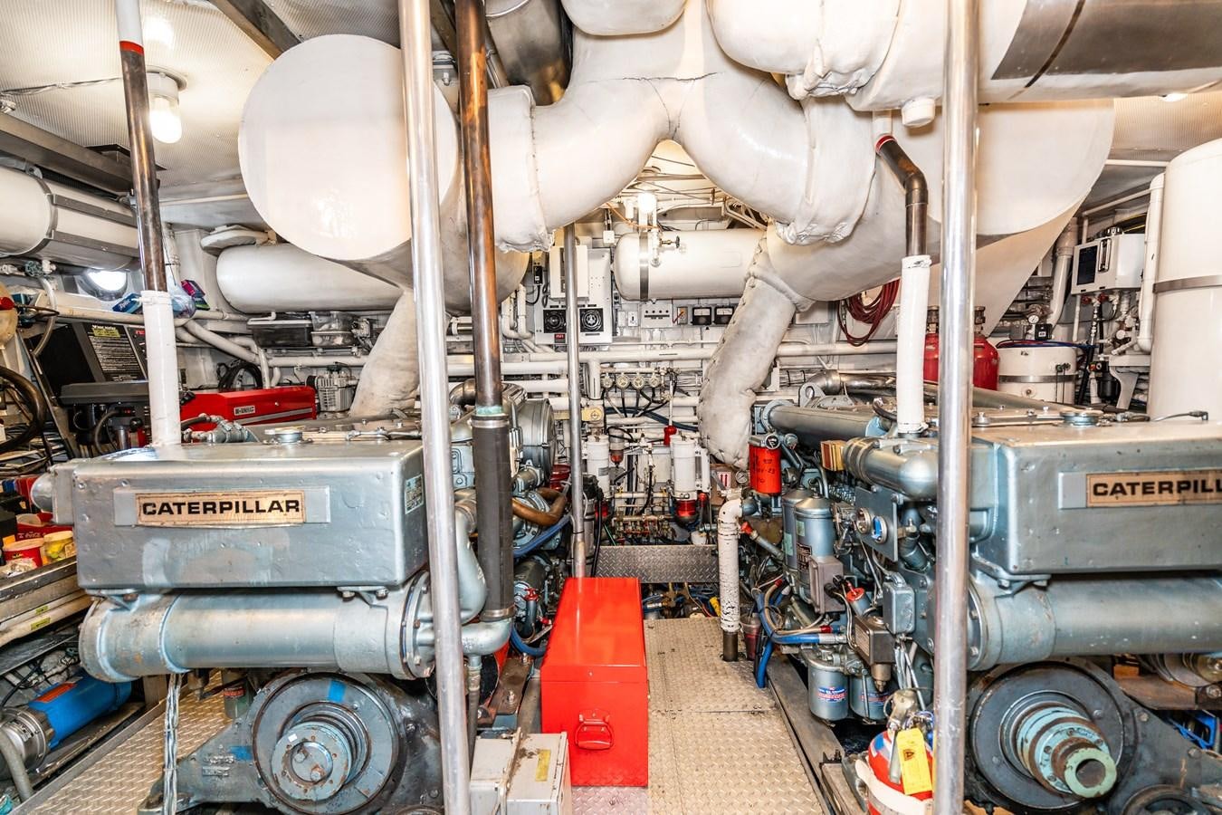 a factory with machinery aboard SEA STAR Yacht for Sale