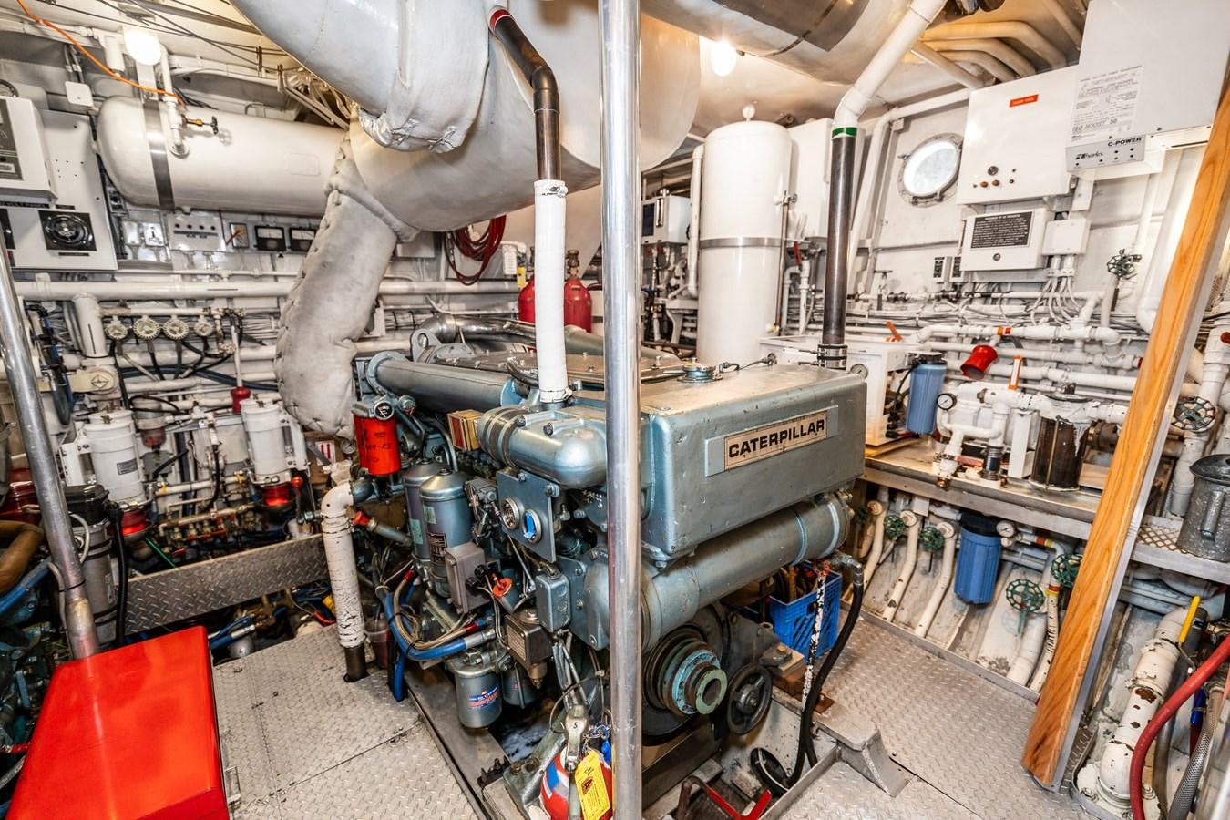 a factory with machinery aboard SEA STAR Yacht for Sale