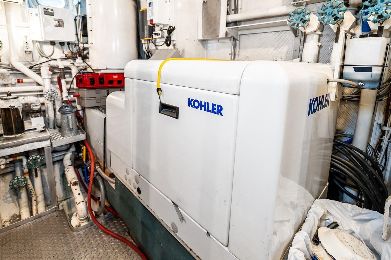 a large white machine aboard SEA STAR Yacht for Sale