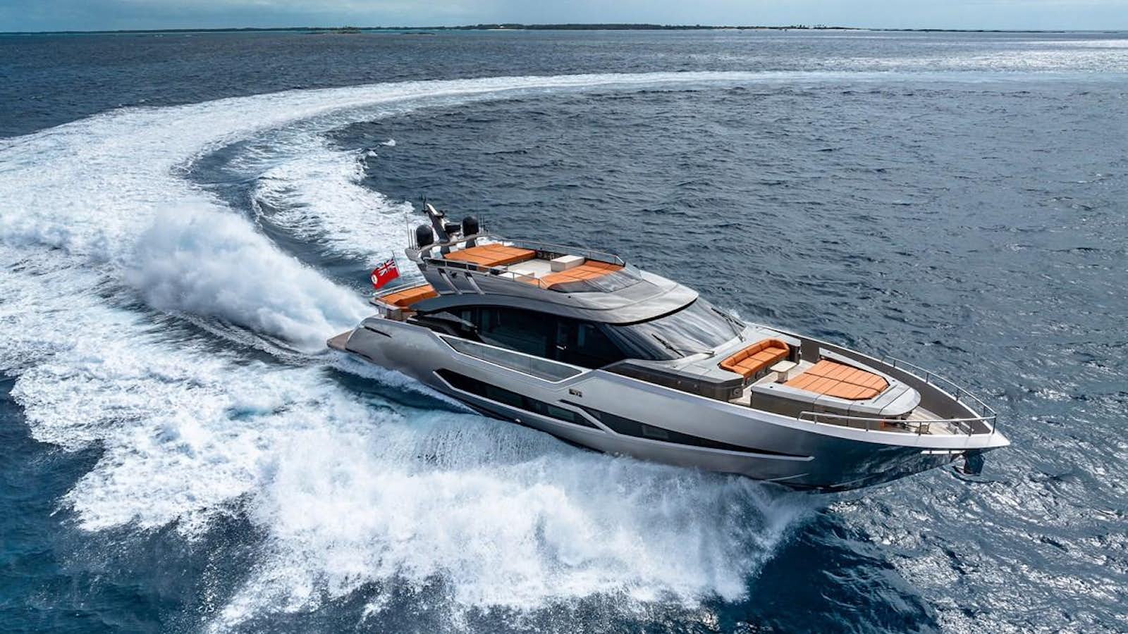 a boat on the water aboard INCENTIVIZED Yacht for Sale