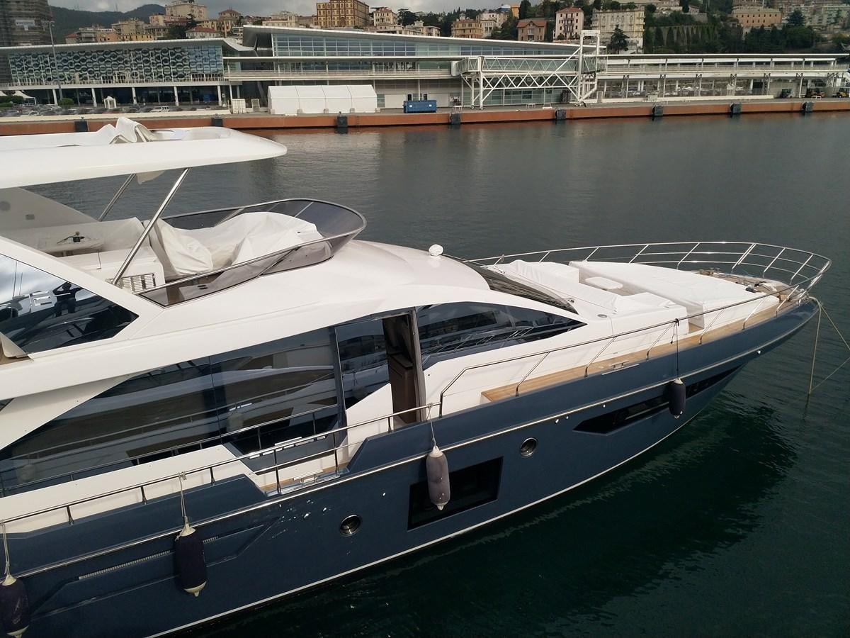 a boat on the water aboard BLUE Yacht for Sale