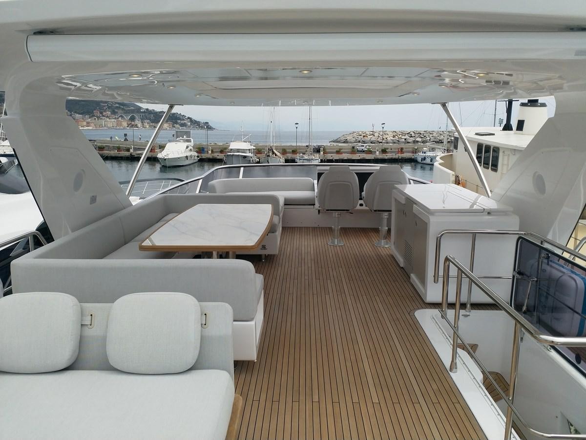 a boat on the water aboard BLUE Yacht for Sale