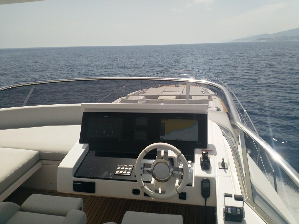 a boat on the water aboard BLUE Yacht for Sale