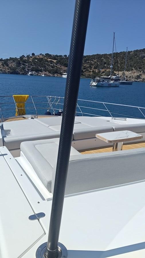 a boat on the water aboard BLUE Yacht for Sale