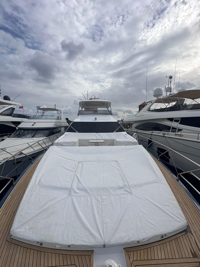 a group of boats are parked in a harbor aboard BLUE Yacht for Sale