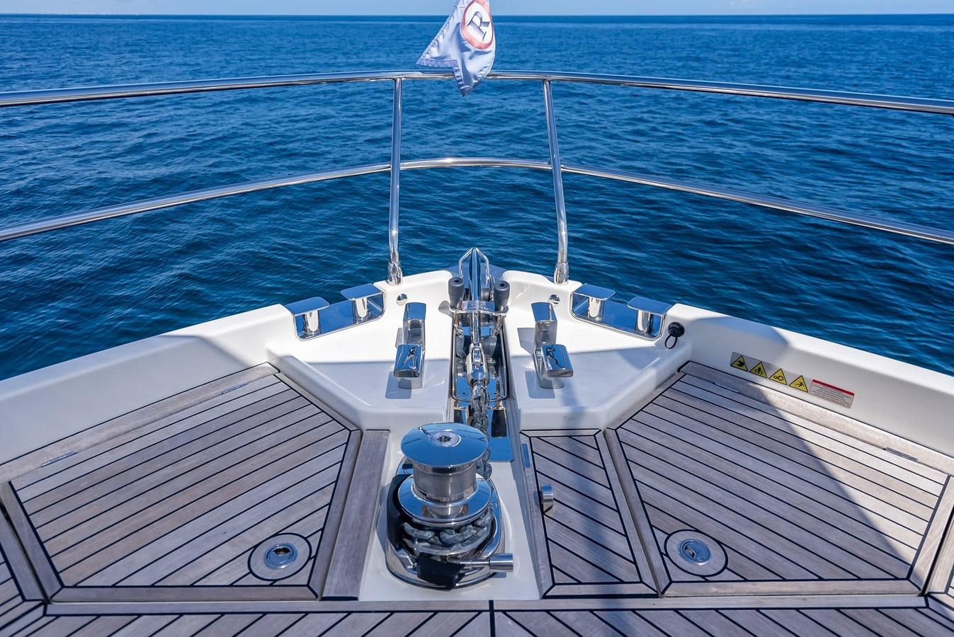 a boat on the water aboard AQUARIUS Yacht for Sale