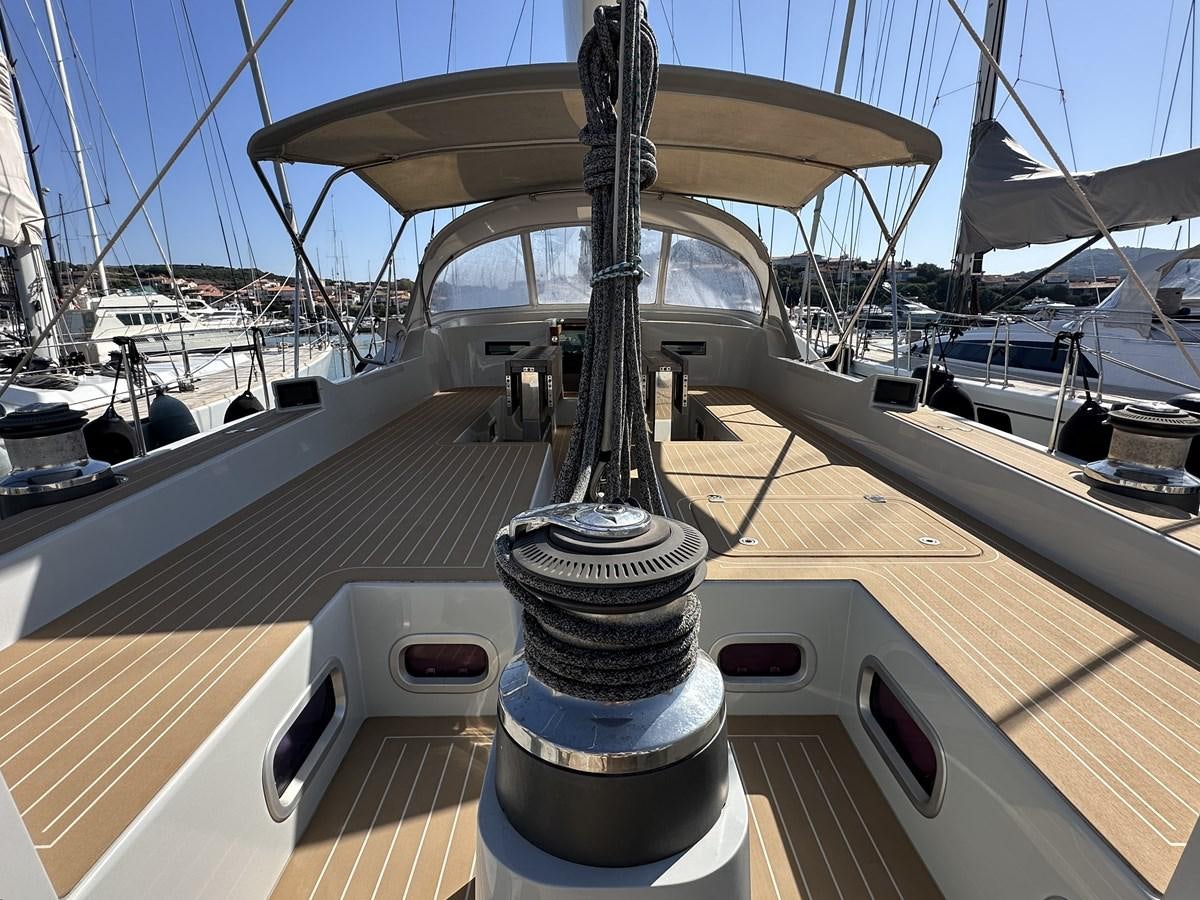 a boat on the water aboard REGINA Yacht for Sale