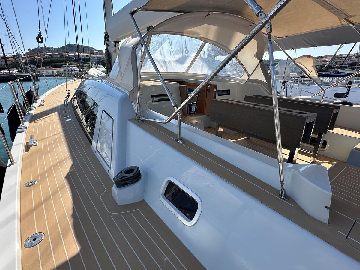 a boat on the water aboard REGINA Yacht for Sale