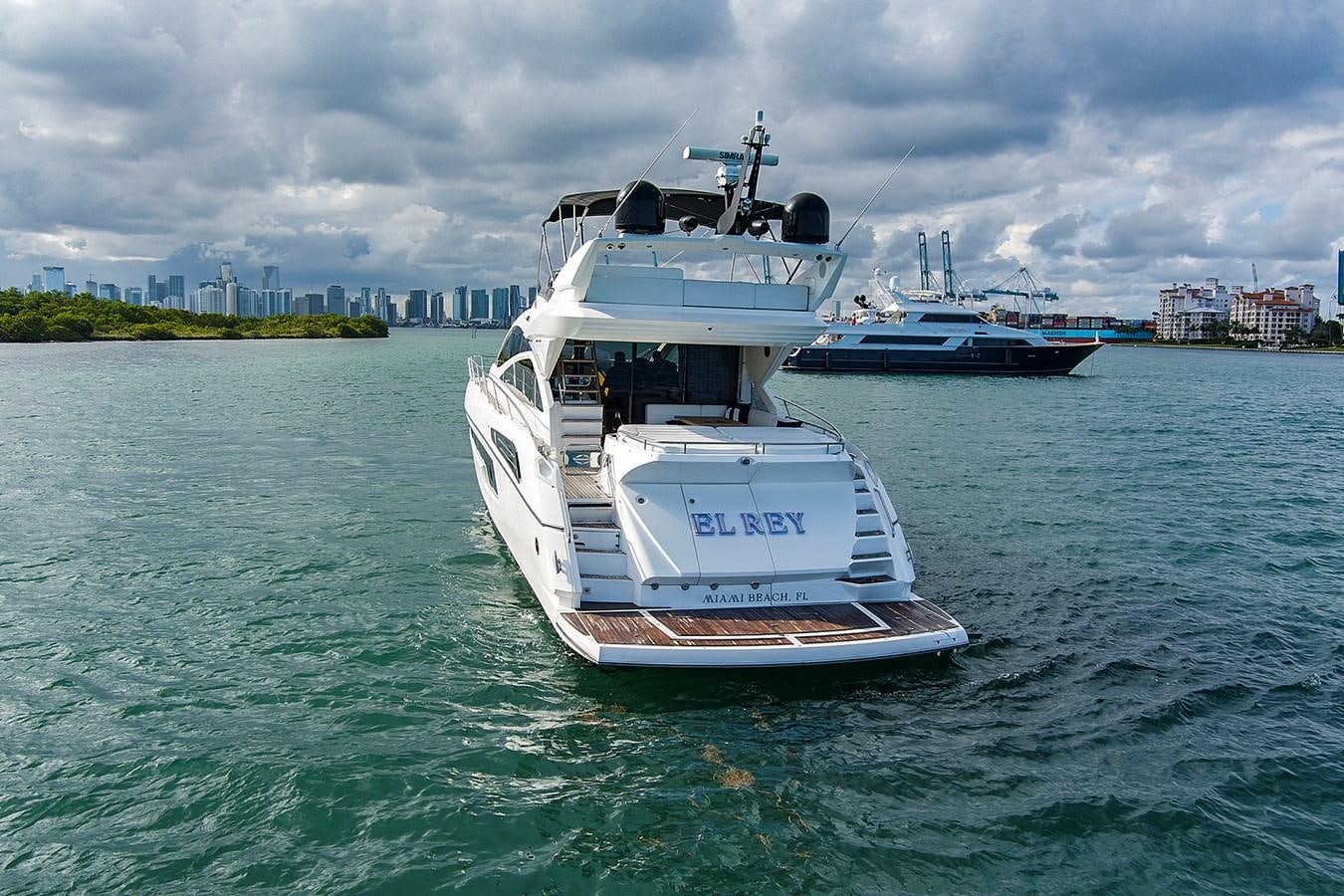a boat on the water aboard EL REY Yacht for Sale