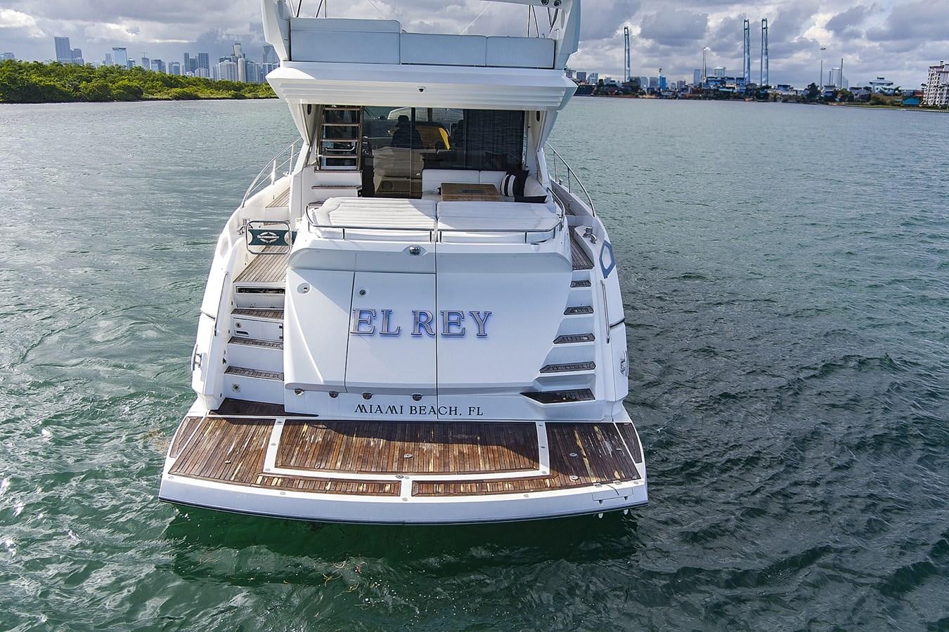 a boat on the water aboard EL REY Yacht for Sale