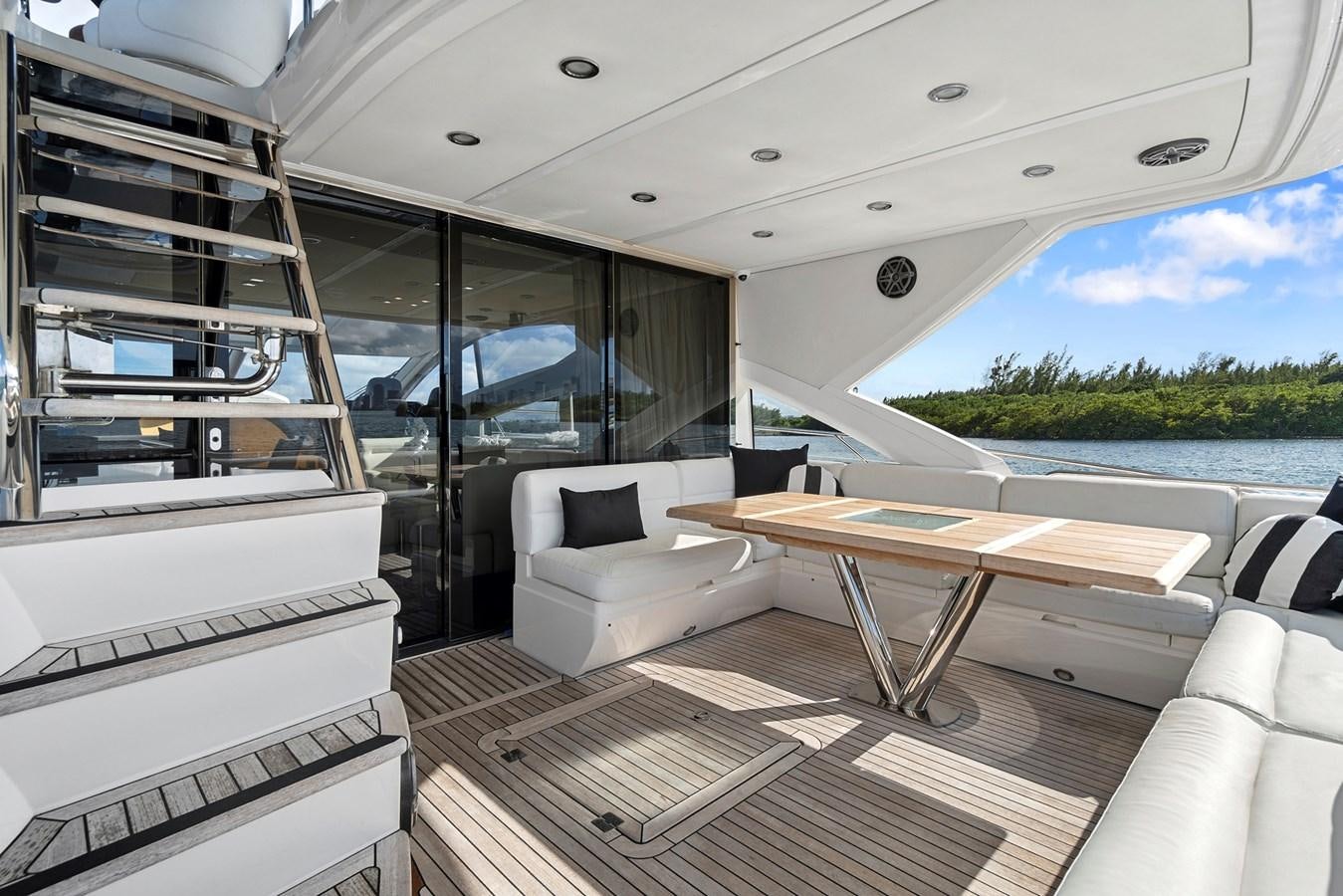 inside of a boat aboard EL REY Yacht for Sale