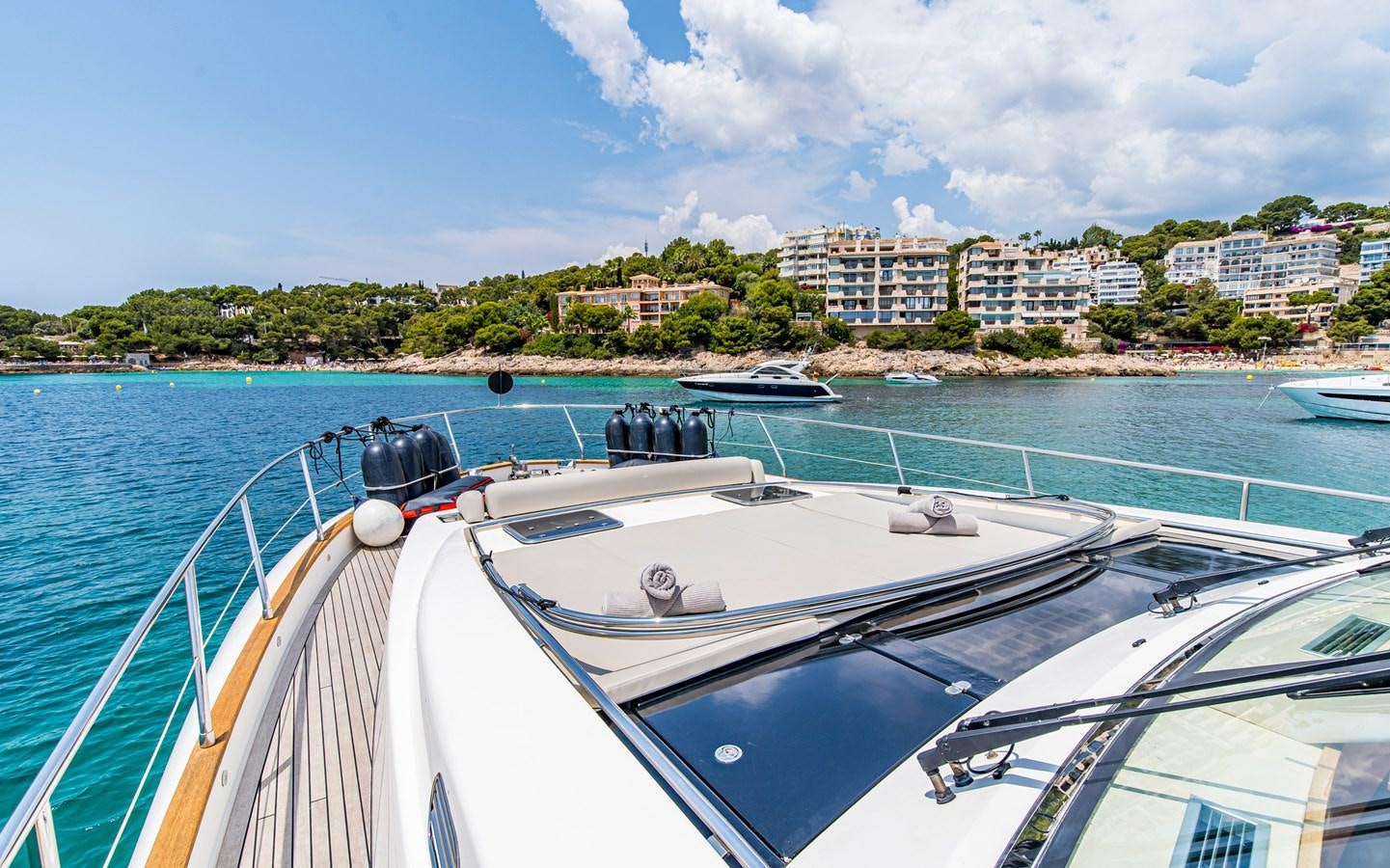 a boat on the water aboard PARODIA Yacht for Sale