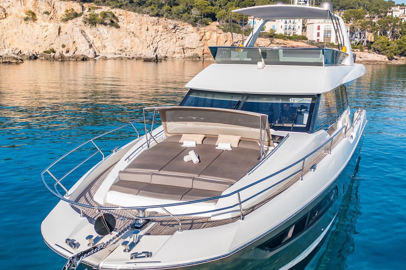 a boat in the water aboard BLUE M Yacht for Sale