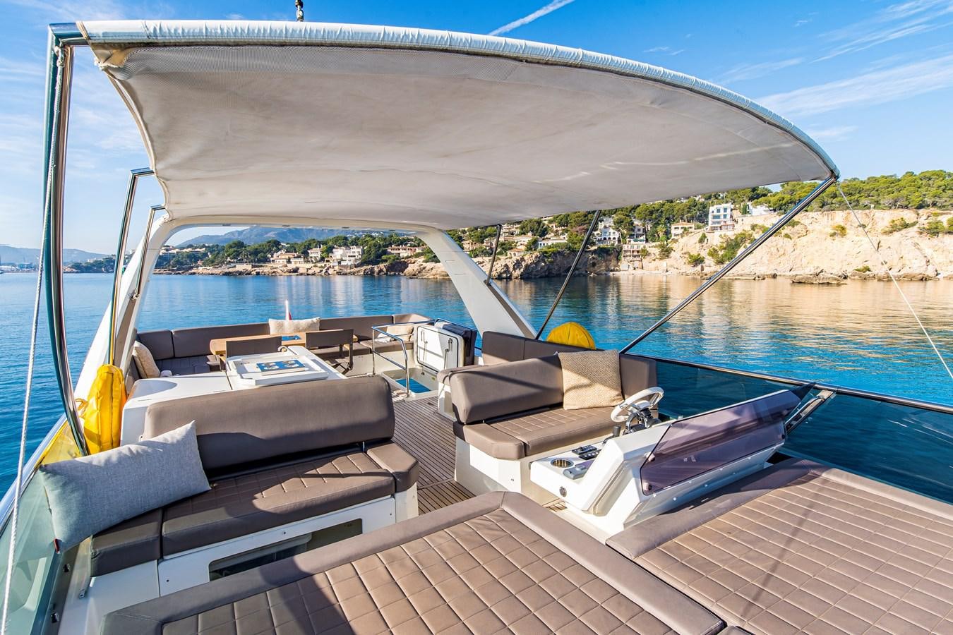 a boat on the water aboard BLUE M Yacht for Sale