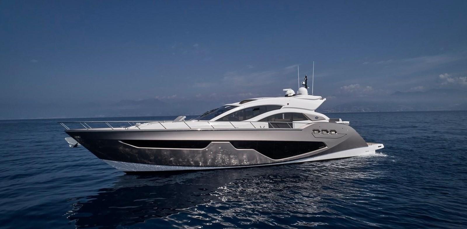 a white yacht in the water aboard SESSA MARINE C68 Yacht for Sale