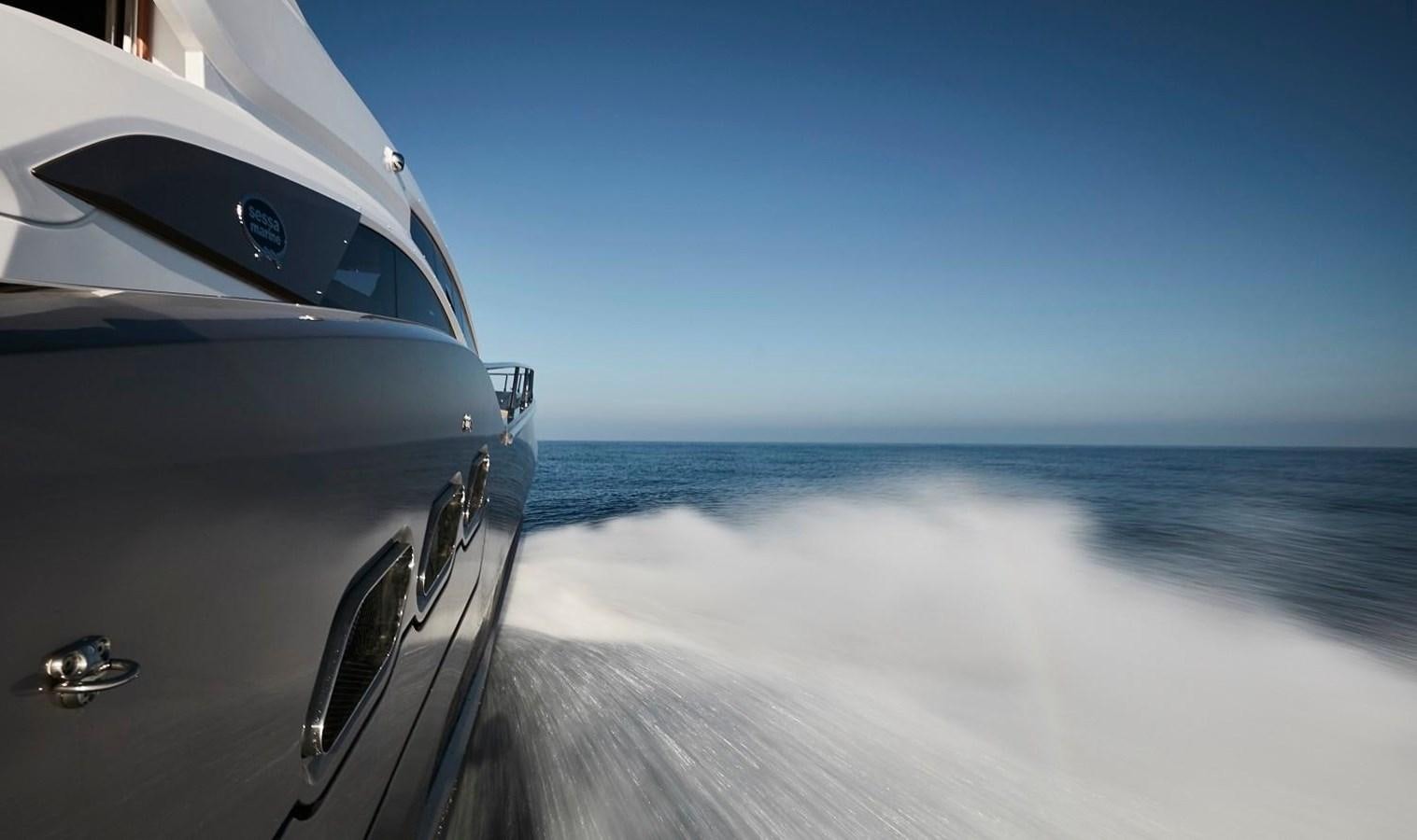 a boat on the water aboard SESSA MARINE C68 Yacht for Sale