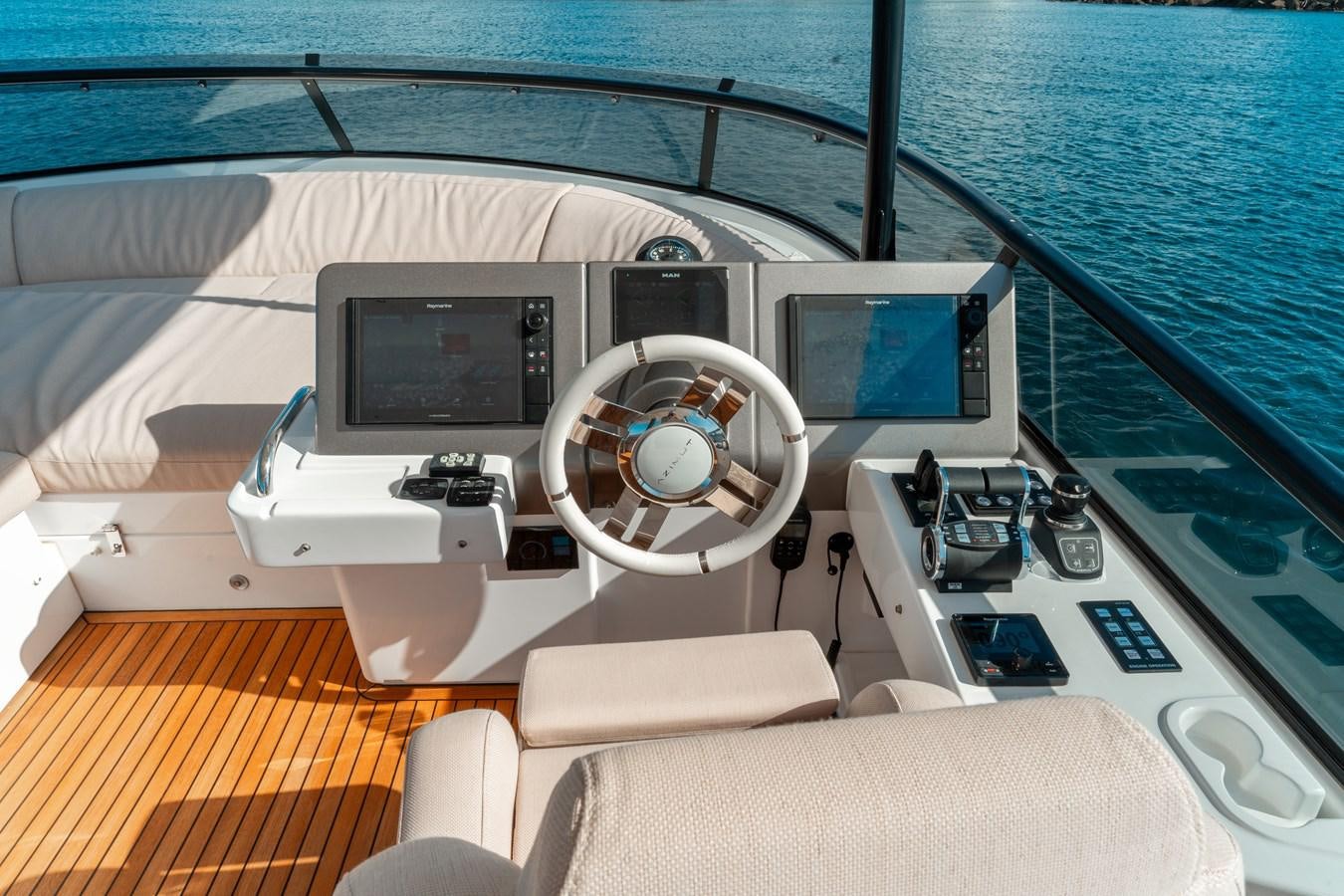inside of a boat aboard INIZIA Yacht for Sale