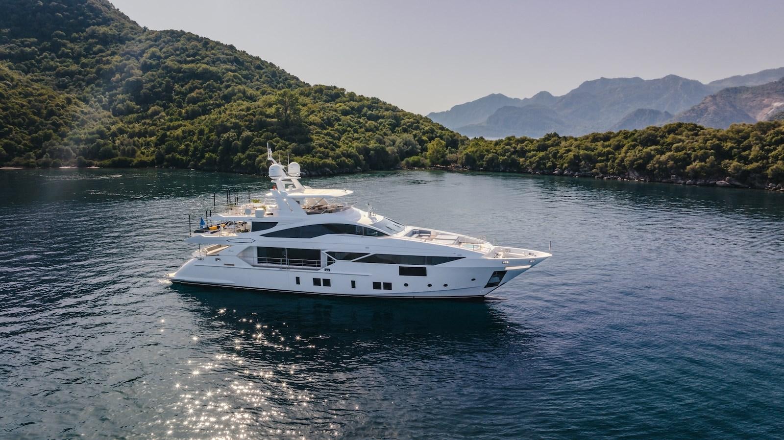 a boat on the water aboard CHARISMA Yacht for Sale