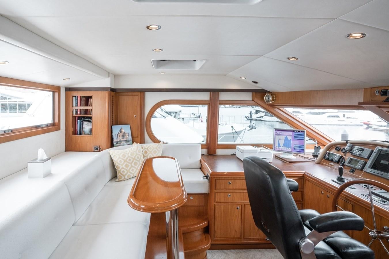 inside of a boat aboard HAPPINESS II Yacht for Sale