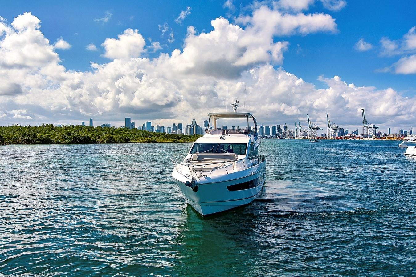 a boat in the water aboard EXIT Yacht for Sale