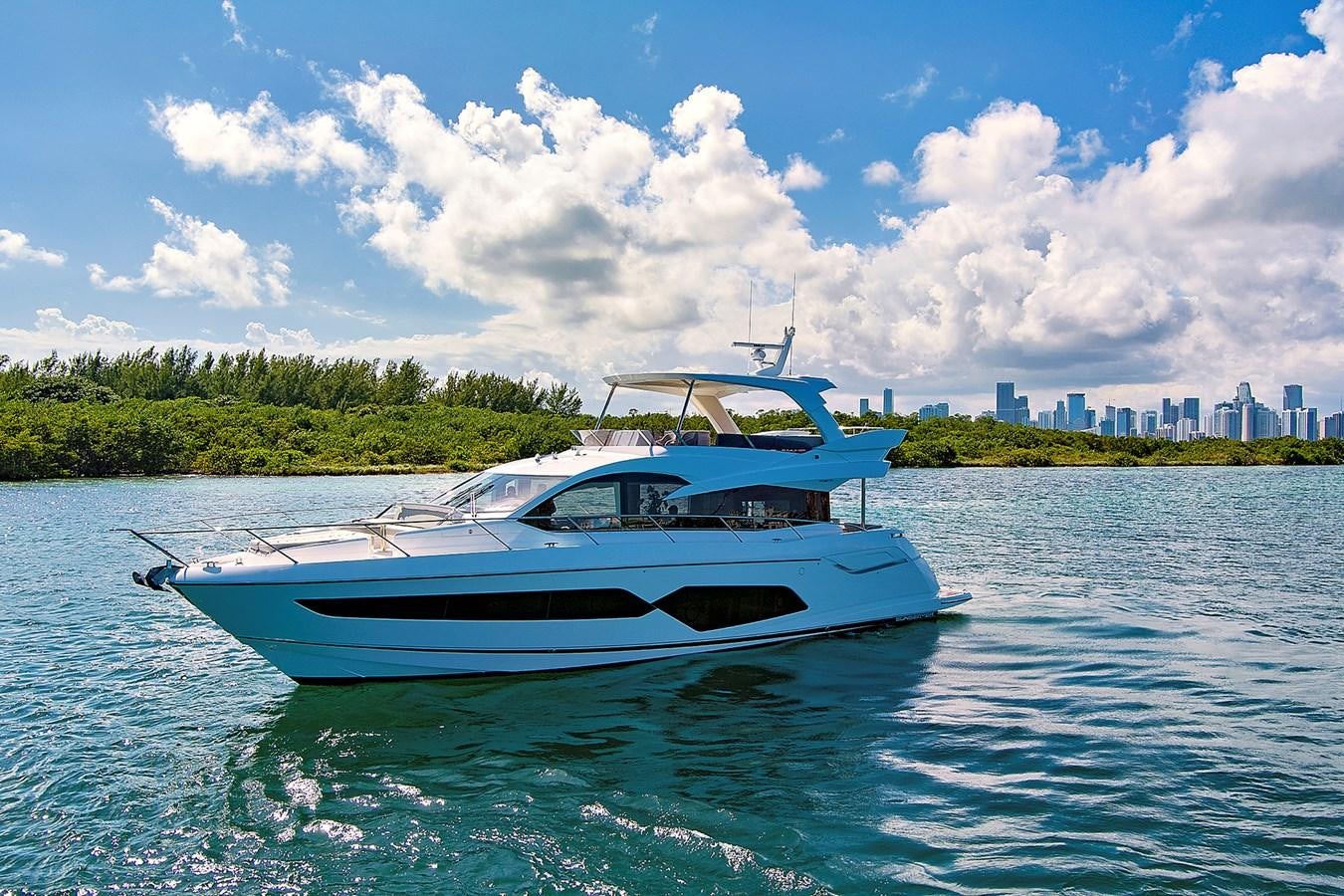a boat in the water aboard EXIT Yacht for Sale