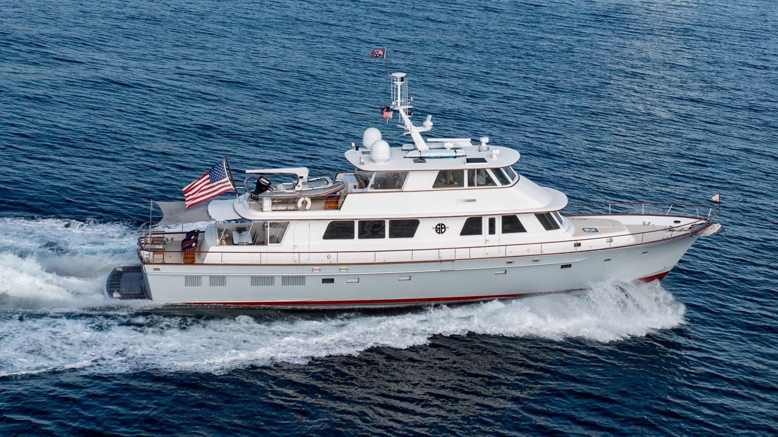 a large white boat in the water aboard SEA BOLD Yacht for Sale