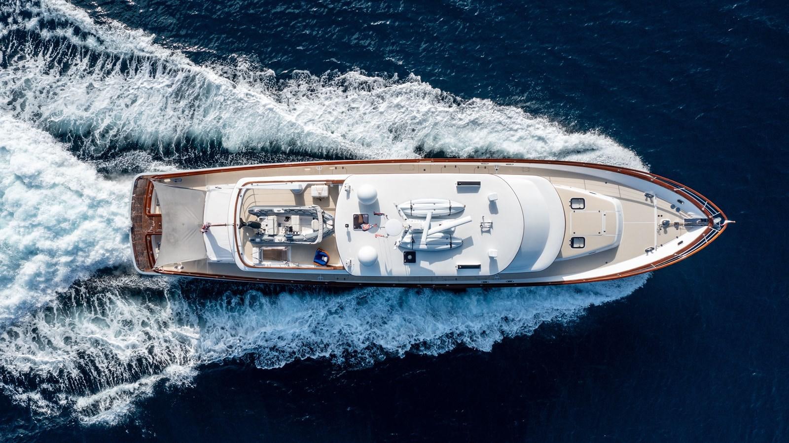a space ship in the ocean aboard SEA BOLD Yacht for Sale