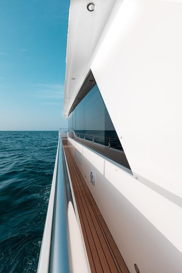 a boat in the water aboard RODINIA 2 Yacht for Sale