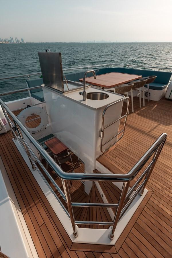 a boat on the water aboard RODINIA 2 Yacht for Sale