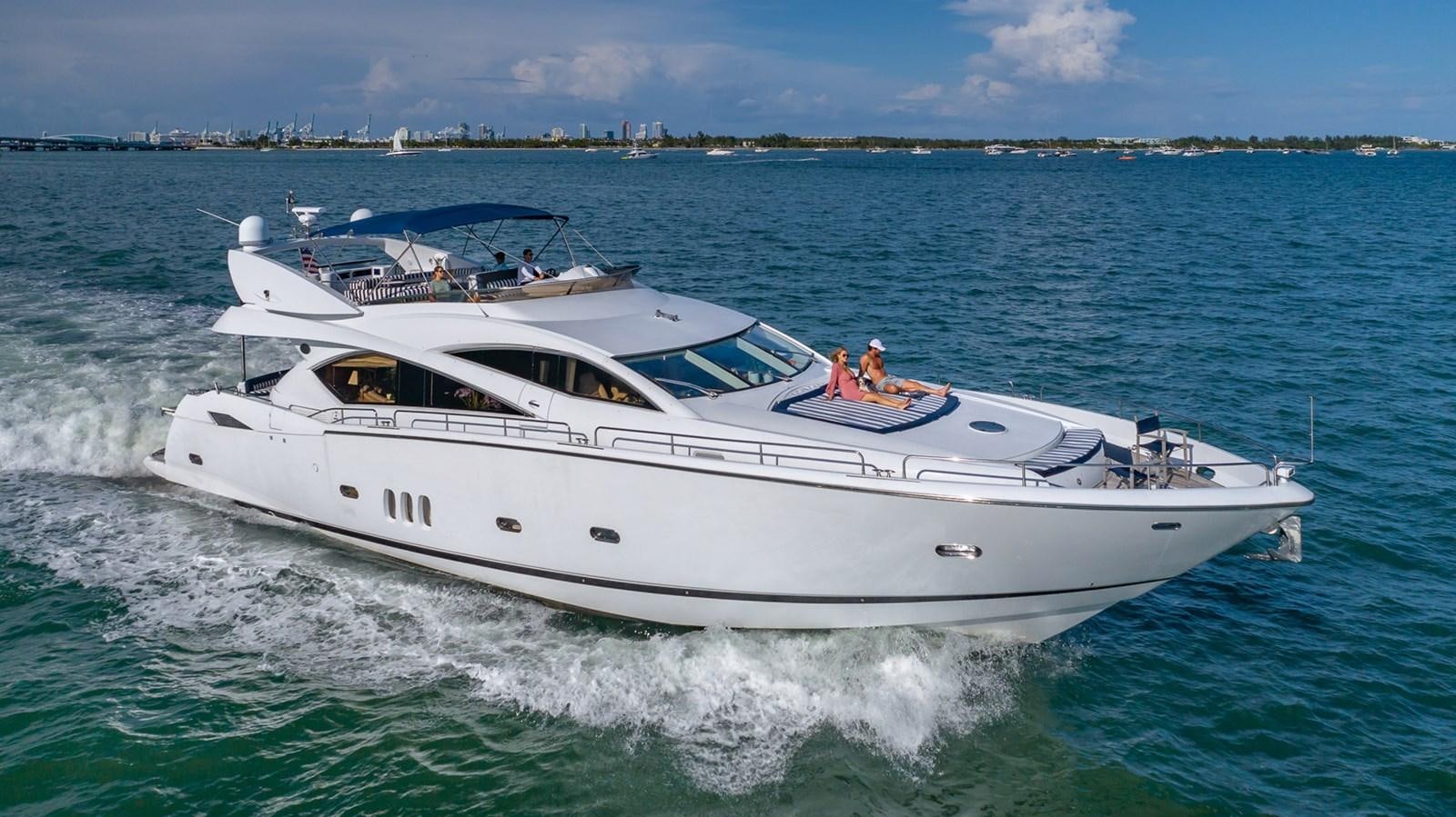 a boat on the water aboard ICONIC Yacht for Sale