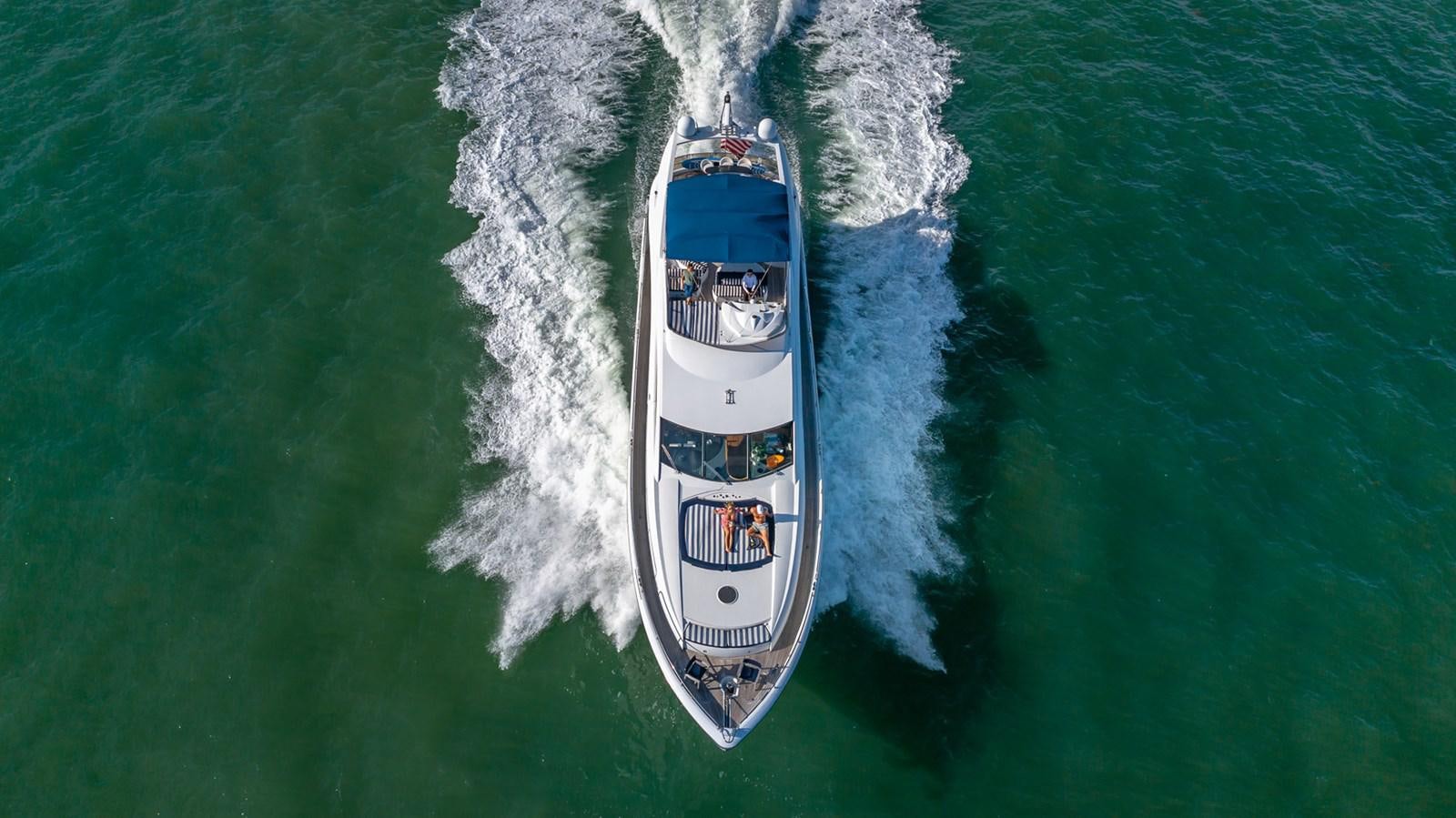 a boat on the water aboard ICONIC Yacht for Sale