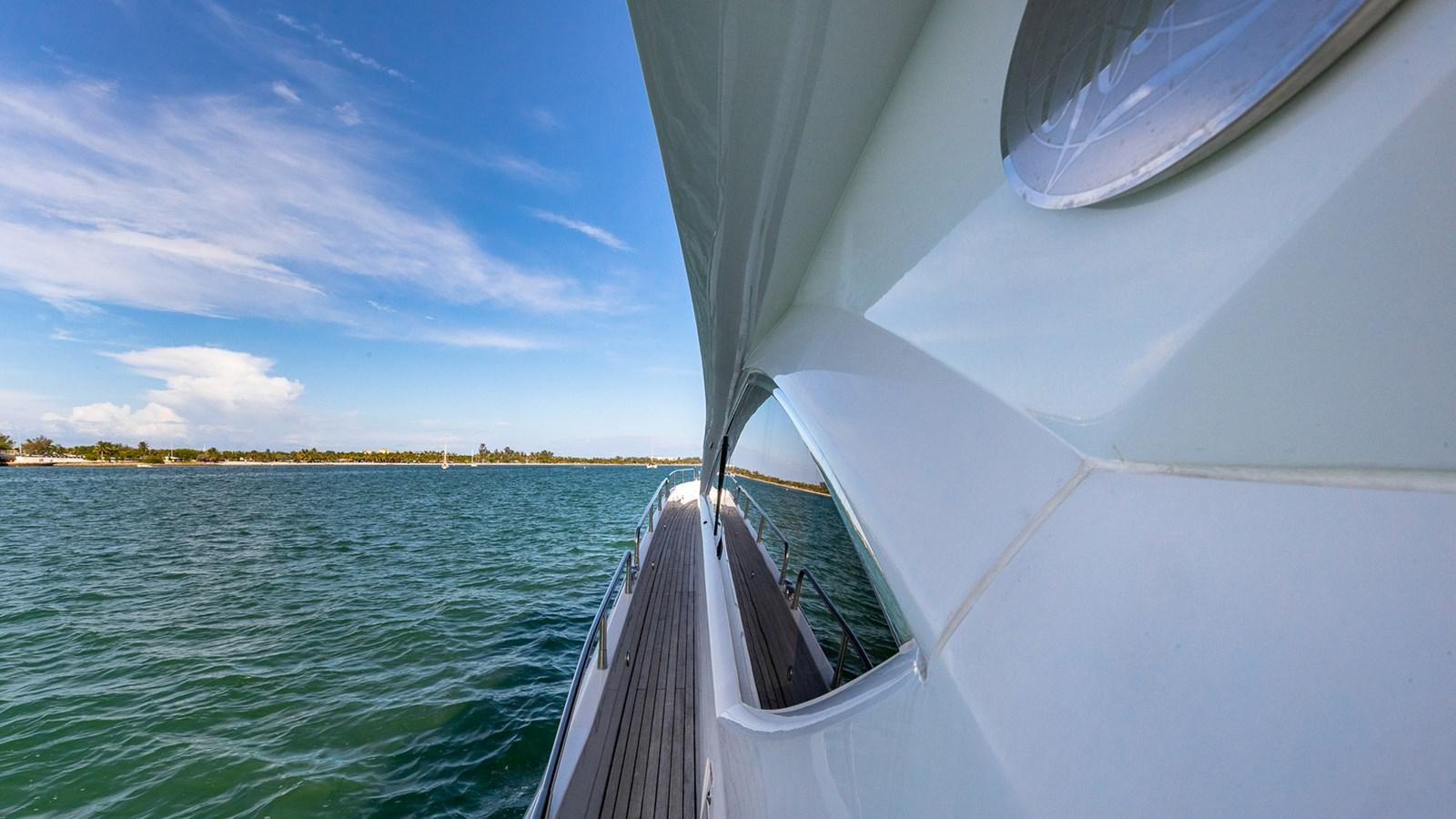 a boat on the water aboard ICONIC Yacht for Sale