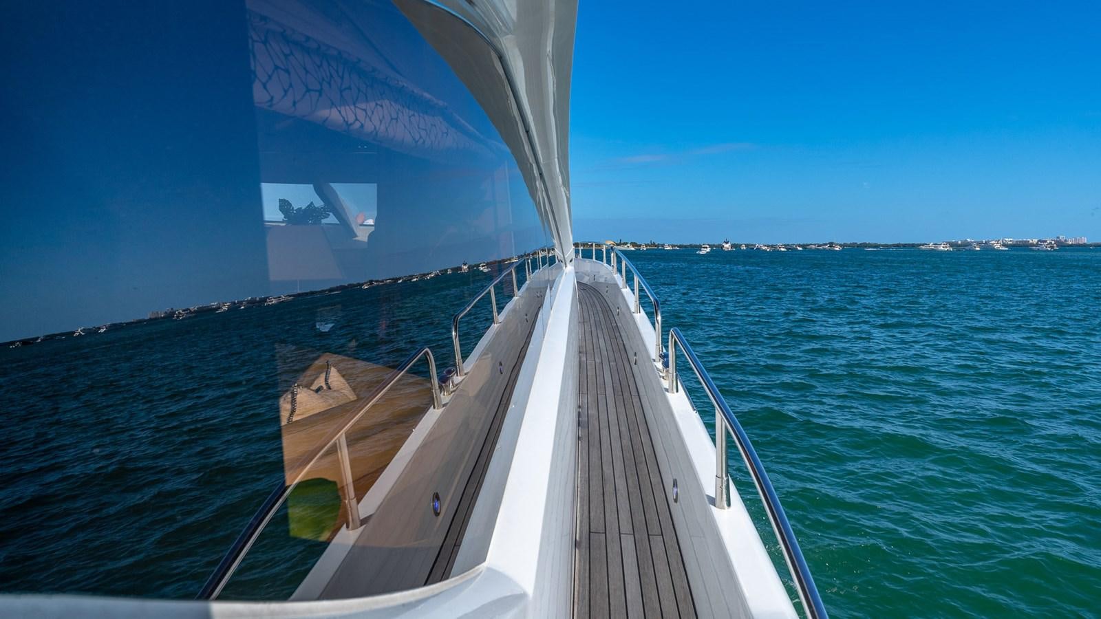 a boat on the water aboard ICONIC Yacht for Sale