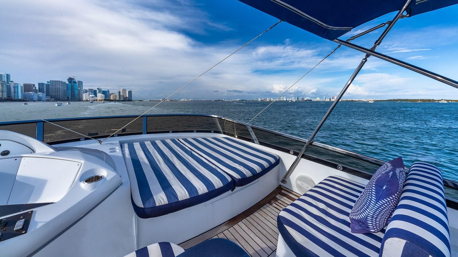 a boat on the water aboard ICONIC Yacht for Sale