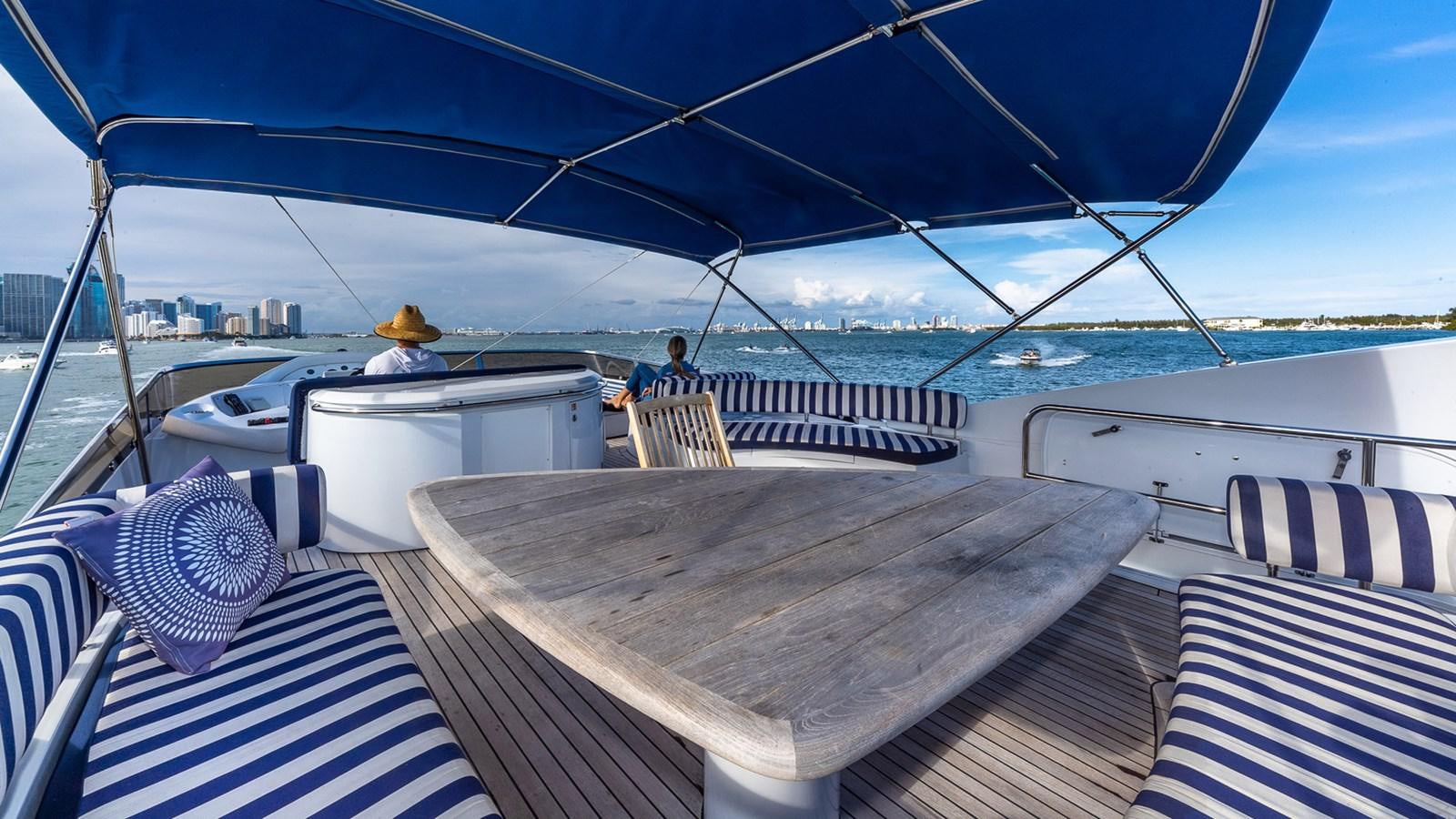 a boat on the water aboard ICONIC Yacht for Sale