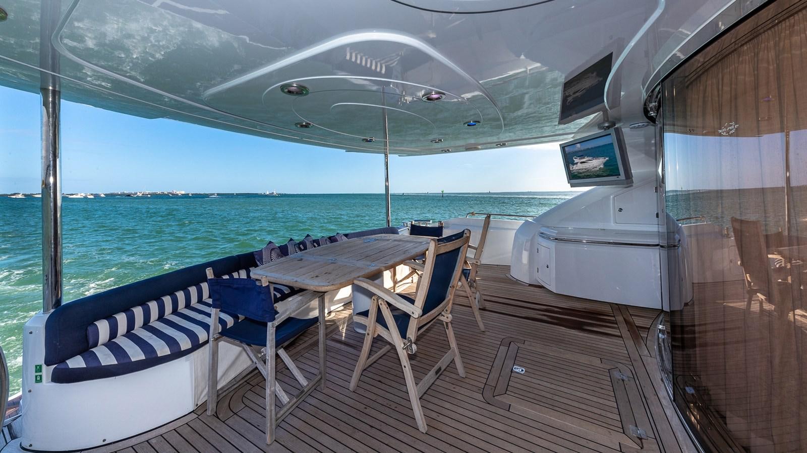 a boat on the water aboard ICONIC Yacht for Sale
