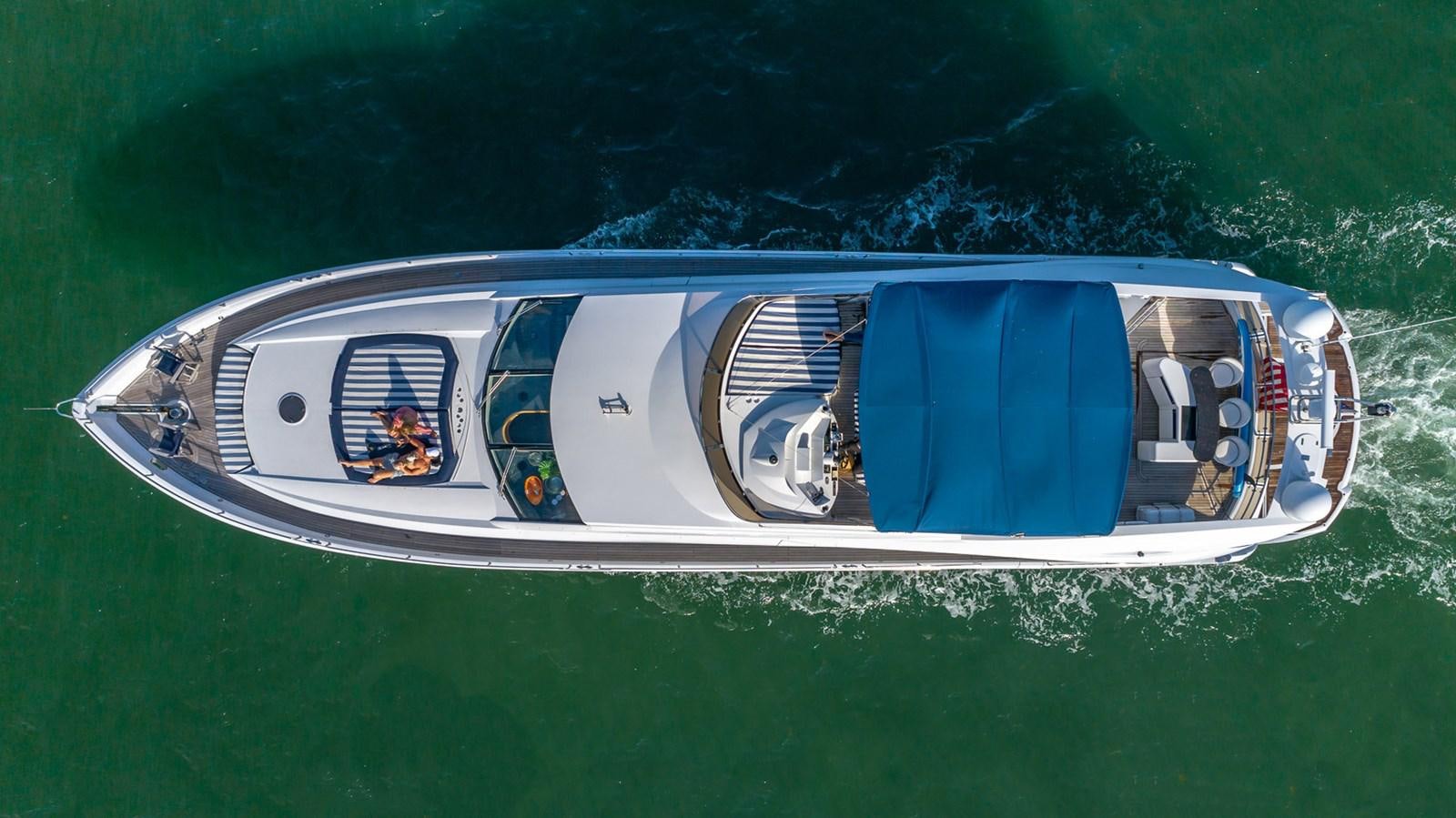 a boat on the water aboard ICONIC Yacht for Sale
